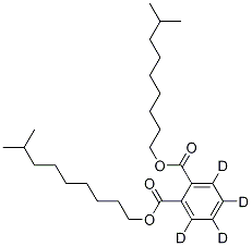 Bis(8-methyl-1-nonyl) phthalate-3,4,5,6-d4 Structure,1346604-79-2Structure