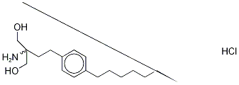 FTY720-d4盐酸盐结构式_1346604-90-7结构式