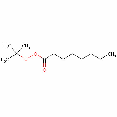 过氧辛酸叔丁酯结构式_13467-82-8结构式