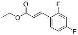 3-(2,4-Difluoro-phenyl)-acrylic acid ethyl ester Structure,134672-68-7Structure