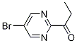 1-(5-Bromopyrimidin-2-yl)propan-1-one Structure,1346808-91-0Structure