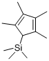 Trimethyl(2,3,4,5-tetramethyl-2,4-cyclopentadien-1-yl)silane Structure,134695-74-2Structure