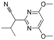 (9ci)-4,6-二甲氧基--alpha--(1-甲基乙基)-2-嘧啶乙腈结构式_134867-23-5结构式