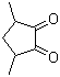 3,5-二甲基-1,2-环戊二酮结构式_13494-07-0结构式