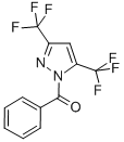 1-Benzoyl-3,5-bis(trifluoromethyl)pyrazole Structure,134947-25-4Structure