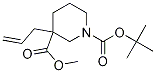 Methyl 1-boc-3-allylpiperidine-3-carboxylate Structure,1349644-17-2Structure