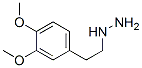 1-[2-(3,4-Dimethoxyphenyl)ethyl]hydrazine Structure,135-89-7Structure