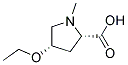 l-顺式-(8ci)-4-乙氧基-1-甲基-脯氨酸结构式_13500-59-9结构式