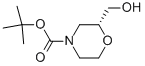 (R)-N-Boc-2-Hydroxymethylmorpholine Structure