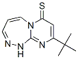 9-(1,1-二甲基乙基)-嘧啶并[2,1-c][1,2,4]三氮杂卓-7(1H)-硫酮结构式_135200-83-8结构式