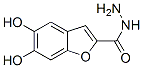 (9ci)-5,6-二羟基-2-苯并呋喃羧酸肼结构式_135215-24-6结构式