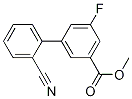 Methyl2-cyano-5-fluoro-[1,1-biphenyl]-3-carboxylate Structure,1352318-48-9Structure