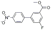 Methyl5-fluoro-4-nitro-[1,1-biphenyl]-3-carboxylate Structure,1352318-67-2Structure