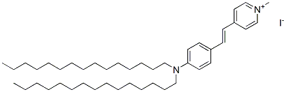 4-(4-双十五烷基氨基苯乙烯)-N-甲基碘化吡啶结构式_135288-72-1结构式