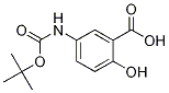 5-(N-tert-butoxycarbonylamino)salicylic acid Structure,135321-95-8Structure