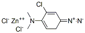 4-Diazo-n,n-dimethylaniline chloride zinc chloride Structure,13533-17-0Structure