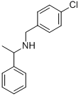 (4-Chlorobenzyl)-(1-phenylethyl)amine Structure,13541-49-6Structure