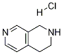 1,2,3,4-Tetrahydro-2,7-naphthyridine hydrochloride Structure,1354940-72-9Structure