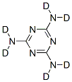 氘代三聚氰胺结构式_13550-89-5结构式