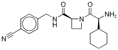 1-((2R)-2-氨基-2-环己基乙酰基)-N-(4-氰基苄基)-2-L-氮杂丁烷羧酰胺结构式_1356010-93-9结构式