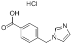 4-(1H-imidazol-1-ylmethyl)benzoic acid hydrochloride Structure,135611-32-4Structure