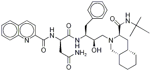 Saquinavir-d9 Structure,1356355-11-7Structure