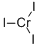 Chromium (ic) iodide Structure,13569-75-0Structure