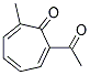 2,4,6-Cycloheptatrien-1-one, 2-acetyl-7-methyl-(9ci) Structure,135690-19-6Structure