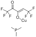 Trimethylphosphine(hexafluoro-2,4-pentanedionate)copper(I) Structure,135707-05-0Structure