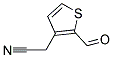 3-Thiopheneacetonitrile, 2-formyl-(9ci) Structure,135737-18-7Structure