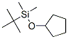 Silane, (cyclopentyloxy)(1,1-dimethylethyl)dimethyl- (9ci) Structure,135746-46-2Structure