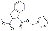 1-Benzyl-2-methyl-indoline-1,2-dicarboxylate(methyl -1-cbz-2-indoline-carboxylate) Structure,135829-03-7Structure