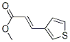 3-(3-Thienyl)-2-propenoic acid, methyl ester Structure,135835-43-7Structure