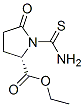 Proline, 5-oxo-1-(thiocarbamoyl)-, ethyl ester (8ci) Structure,13591-07-6Structure