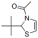 (9CI)-3-乙酰基-2-(1,1-二甲基乙基)-2,3-二氢-噻唑结构式_135984-44-0结构式