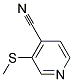 3-(Methylsulfanyl)pyridine-4-carbonitrile Structure,13600-45-8Structure