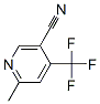 6-Methyl-4-(trifluoromethyl)nicotinonitrile Structure,13600-49-2Structure