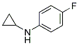 Benzenamine, n-cyclopropyl-4-fluoro-(9ci) Structure,136005-64-6Structure