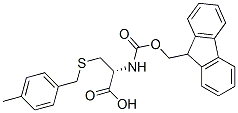 Fmoc-Cys(pMeBzl)-OH Structure,136050-67-4Structure