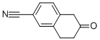 5,6,7,8-Tetrahydro-6-oxo-2-naphthalenecarbonitrile Structure,136081-50-0Structure