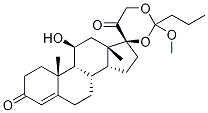 Hydrocortisone 17,21-methyl orthobutyrate Structure,13609-63-7Structure