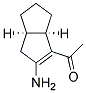 Ethanone, 1-(2-amino-3,3a,4,5,6,6a-hexahydro-1-pentalenyl)-, cis-(9ci) Structure,136202-49-8Structure