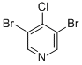 3,5-Dibromo-4-chloropyridine Structure,13626-17-0Structure