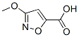 3-Methoxy-isoxazole-5-carboxylic acid Structure,13626-59-0Structure