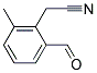 Benzeneacetonitrile, 2-formyl-6-methyl-(9ci) Structure,136262-98-1Structure