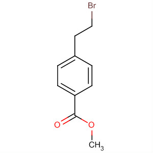 4-(2-Bromoethyl)benzoic acid methyl ester Structure,136333-97-6Structure