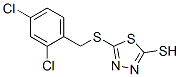 5-(2,4-Dichlorobenzylthio)-2-mercapto-1,3,4-thiadiazole Structure,136384-19-5Structure