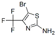 2-Thiazolamine, 5-bromo-4-(trifluoromethyl)- Structure,136411-21-7Structure