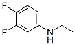 Benzenamine, n-ethyl-3,4-difluoro-(9ci) Structure,136491-15-1Structure