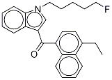 (4-Ethyl-1-naphthalenyl)[1-(5-fluoropentyl)-1h-indol-3-yl]methanone Structure,1364933-60-7Structure